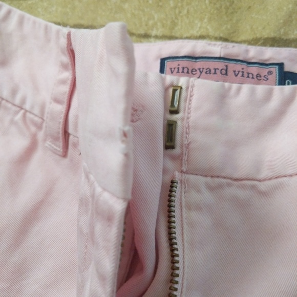 Vineyard Vines Light Pink Classic Logo Shorts - Size 0 - Picture 4 of 6